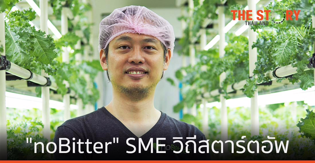 noBitter… SME วิถีสตาร์ตอัพ กับธุรกิจ Indoor Vertical Farm