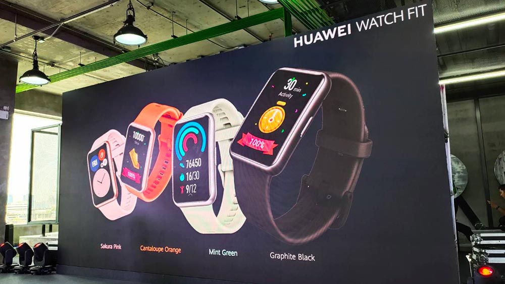 หัวเว่ย เปิดตัว Watch Fit ชิงตลาดคนรักสุขภาพ