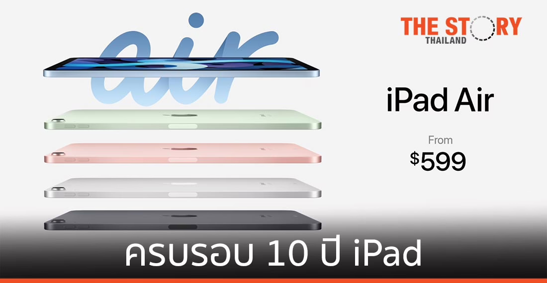 “ครบรอบ 10 ปี iPad” Apple เปิดตัว iPad Air และ รุ่นที่ 8