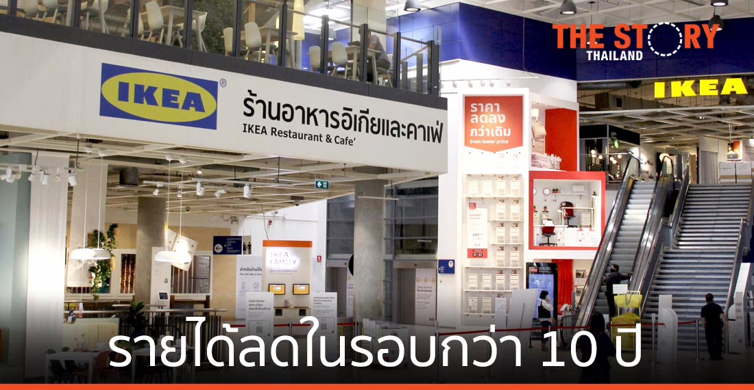 อิเกีย เอเชียตะวันออกเฉียงใต้และเม็กซิโก รายได้ลดลงเป็นครั้งแรกในรอบกว่า 10 ปี