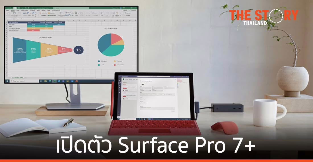 ไมโครซอฟท์ เปิดตัว Surface Pro 7+ รุกกลุ่มธุรกิจและภาคการศึกษา