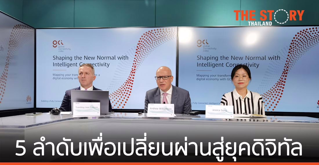 หัวเว่ย เสนอ 5 ลำดับสำคัญเพื่อภาคอุตสาหกรรมเปลี่ยนผ่านสู่ยุคดิจิทัล