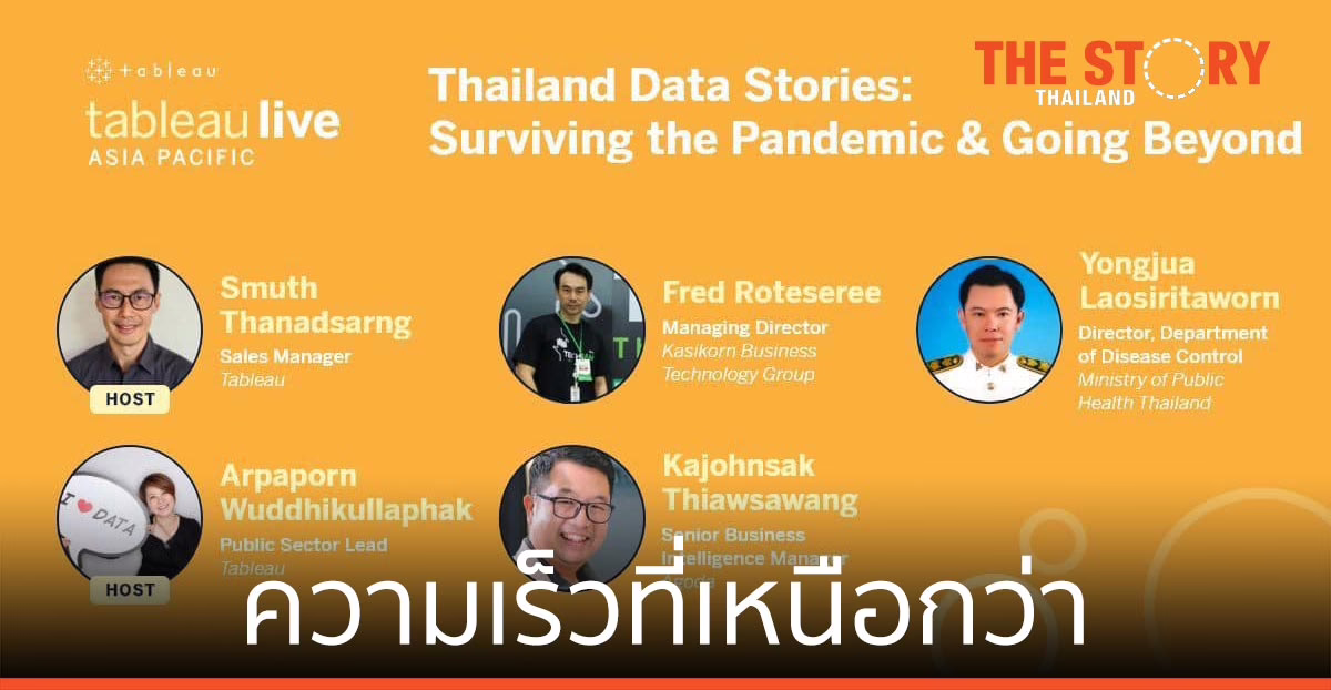 ‘Tableau’ เผย การวิเคราะห์ข้อมูล สามารถช่วยขับเคลื่อนองค์กร