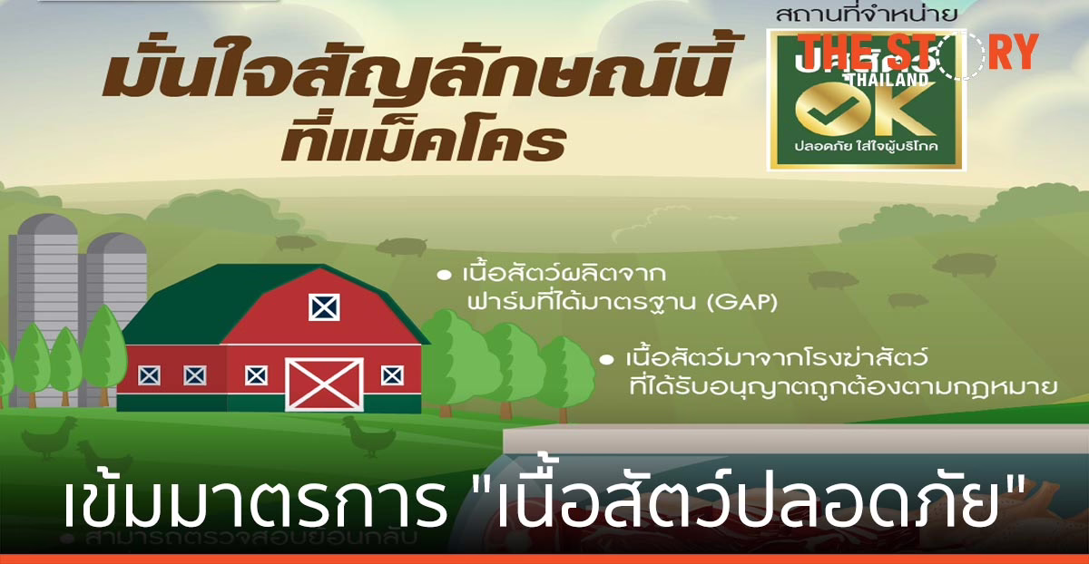 แม็คโคร เข้มมาตรการ “เนื้อสัตว์ปลอดภัย” ตรวจสอบย้อนกลับได้