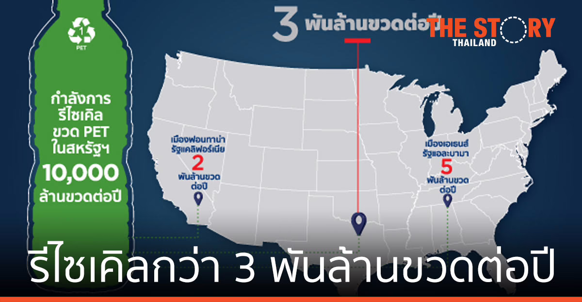 อินโดรามา เวนเจอร์ส เข้าซื้อโรงงานรีไซเคิล PET รีไซเคิล 3 พันล้านขวดต่อปี