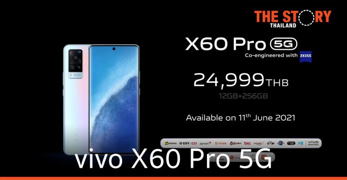 vivo เปิดตัว X60 Pro 5G