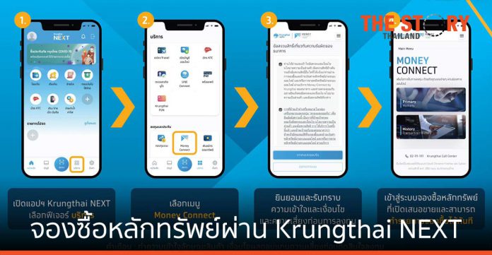 กรุงไทย พลิกโฉมระบบจองซื้อหลักทรัพย์ผ่าน Krungthai NEXT สะดวก ง่าย ในคลิกเดียว