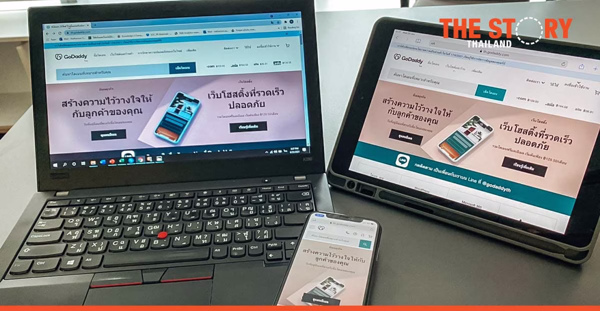 GoDaddy empowers Thai small and medium businesses to create a strong online presence