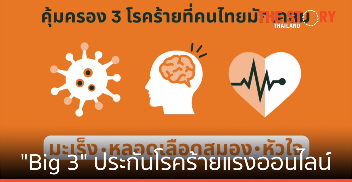 FWD เปิดตัว “Big 3” ประกันคุ้มครอง 3 กลุ่มโรคร้ายแรงออนไลน์