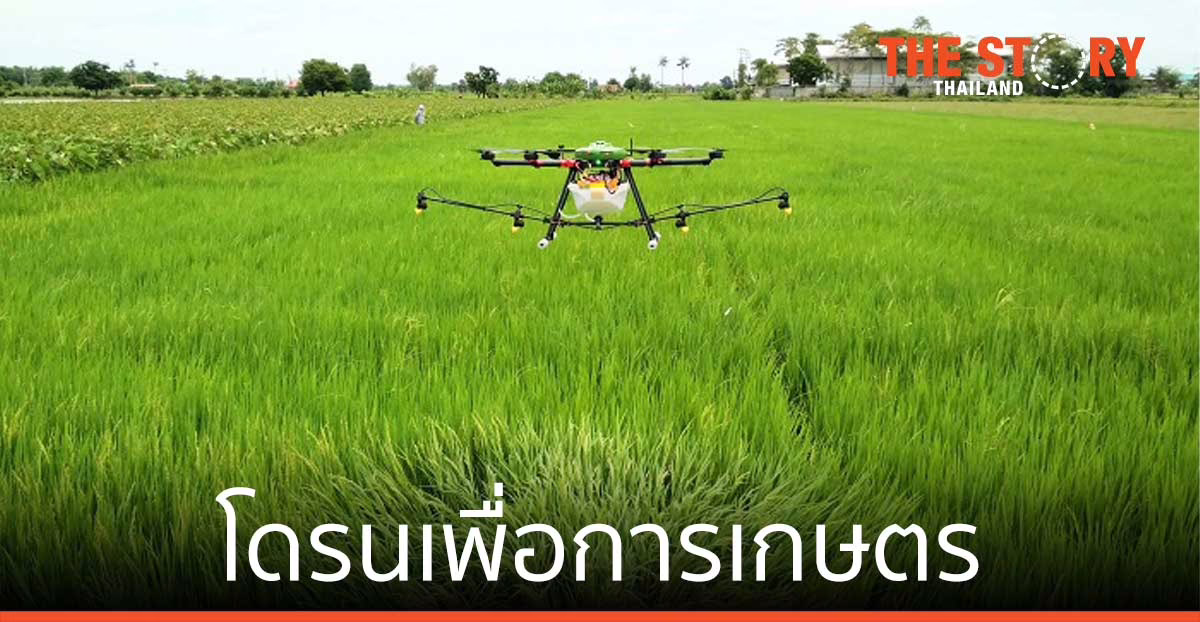 โดรนเพื่อการเกษตร เทคโนโลยีเกษตรอัจฉริยะ ปลอดภัย สร้างรายได้ งานได้จริง