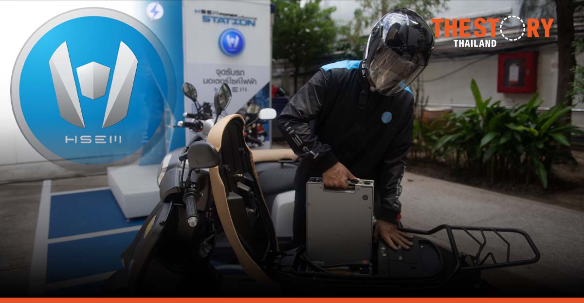 KBank and H SEM Motor debut H SEM Power Station and EV bike rental service on K+ market