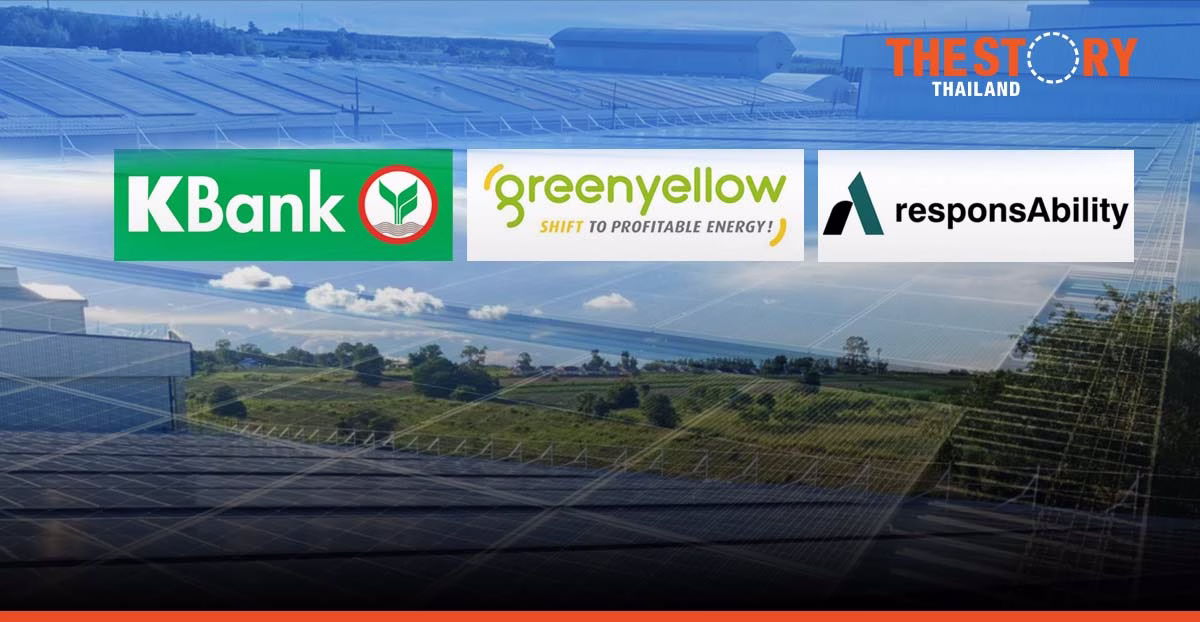 KBank teams up with partners extend a Bt1.1 billion loan to support solar power business