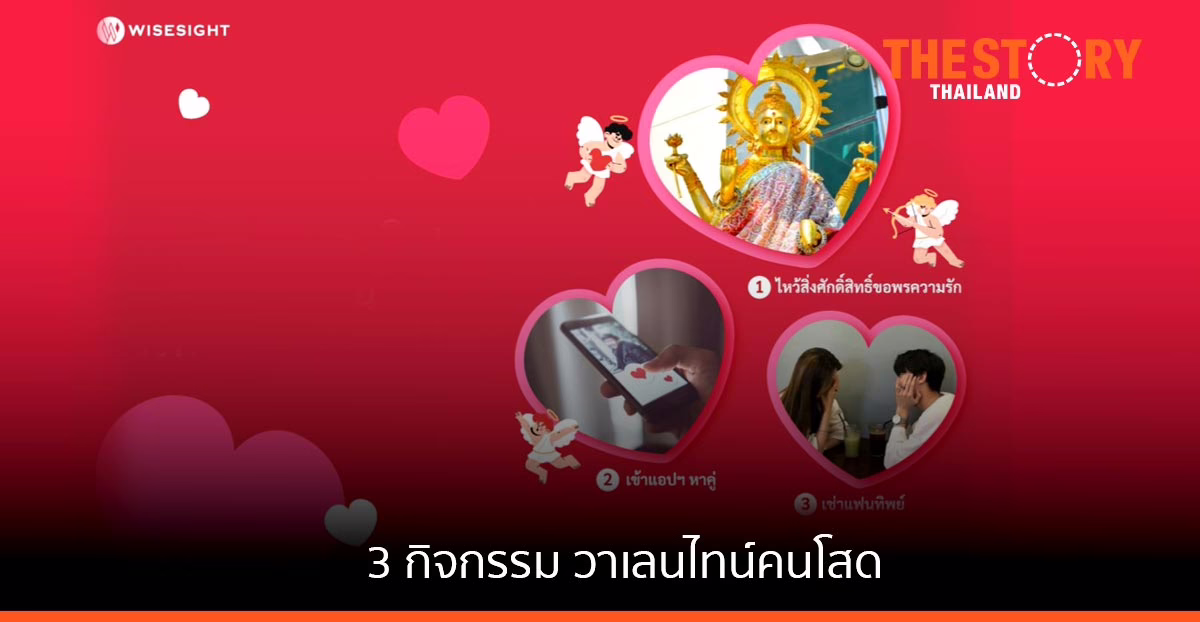 3 กิจกรรมยอดฮิต! ของ #วาเลนไทน์คนโสด