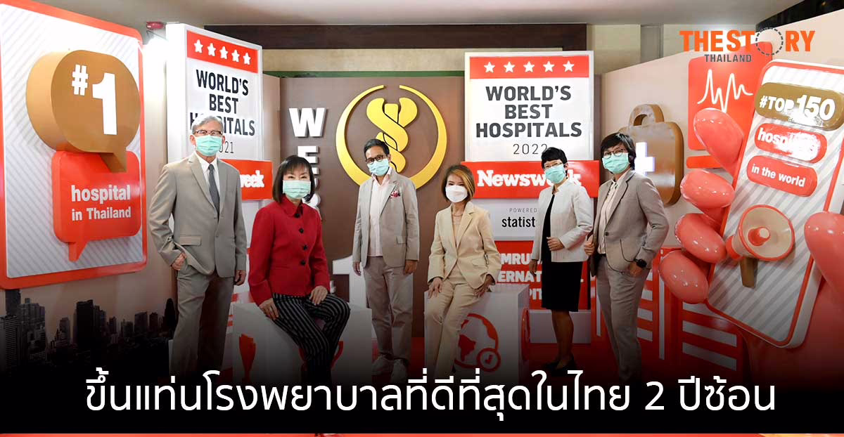บำรุงราษฎร์ขึ้นแท่น รพ.ที่ดีที่สุดในไทย 2 ปีซ้อน – ติดอันดับ 146 รพ.ที่ดีที่สุดในโลก ย้ำศักยภาพการแพทย์ไทยไม่แพ้ชาติใดในโลก