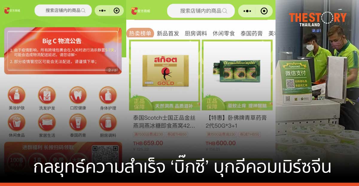 เทนเซ็นต์ เผยกลยุทธ์ความสำเร็จ ‘บิ๊กซี’ บุกอีคอมเมิร์ซจีนด้วย ‘Weixin Mini Program’