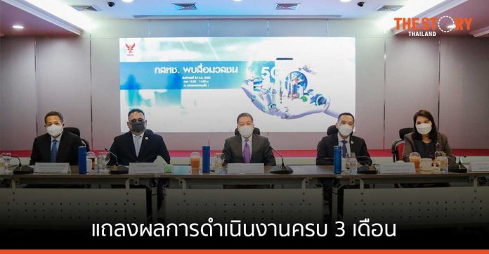 กสทช. แถลงผลการดำเนินงาน นำ 5G พัฒนา Telemed จัดระเบียบสายสื่อสาร แก้ปัญหาคอลเซ็นเตอร์