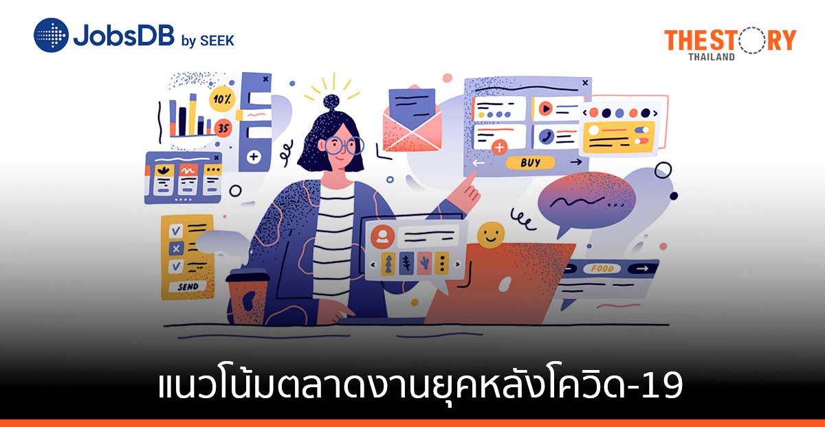 JobsDB สรุปภาพรวมแนวโน้มตลาดงานยุคหลังโควิด-19