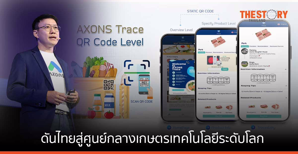 AXONS เตรียมเปิดตัวเป็น “โอเพ่น แพลตฟอร์ม” เปิดโอกาสการเข้าถึงเทคโนโลยีเกษตร