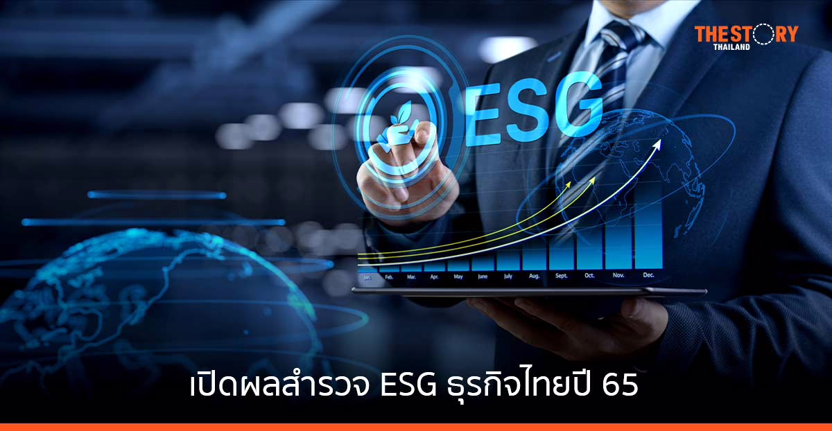 เปิดผลสำรวจ ESG ธุรกิจไทยปี 65