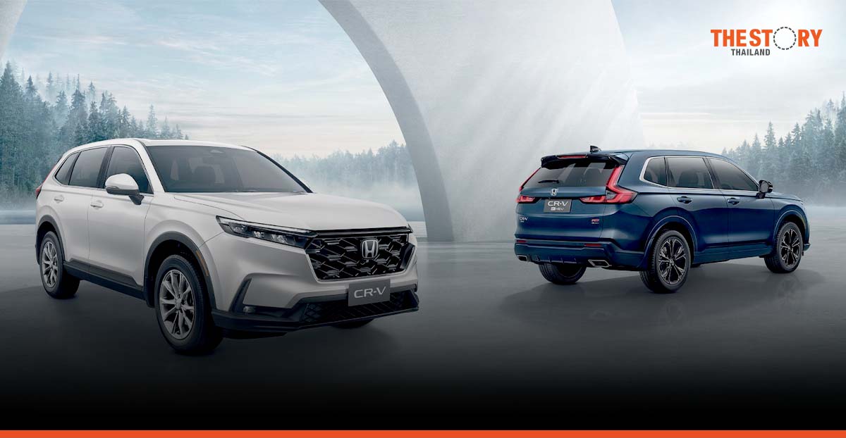 Honda launches the allnew Honda CRV in ThailandH
