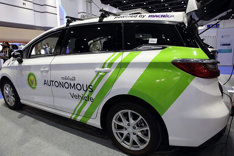 Macnica Cytech เปิดตัวรถยนต์นั่งส่วนบุคคลขับเคลื่อนอัตโนมัติ Level 3 ในงาน Future Mobility Asia 2023