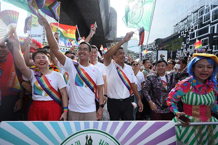 นฤมิตไพรด์ สะบัดธงบนถนนสีรุ้งแห่งความหมาย ในงาน Bangkok Pride 2023 