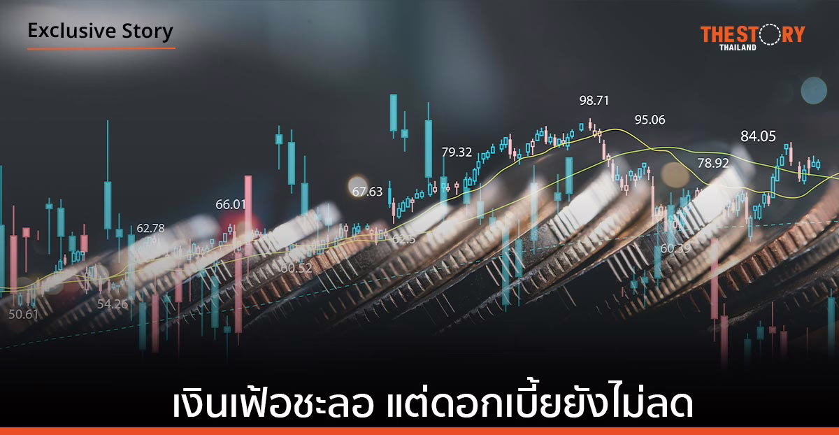 เงินเฟ้อชะลอ แต่ดอกเบี้ยยังไม่ลด