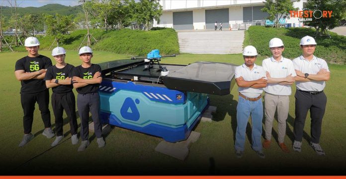 AIS – ARV show AI Autonomous Drone System on 5G network
