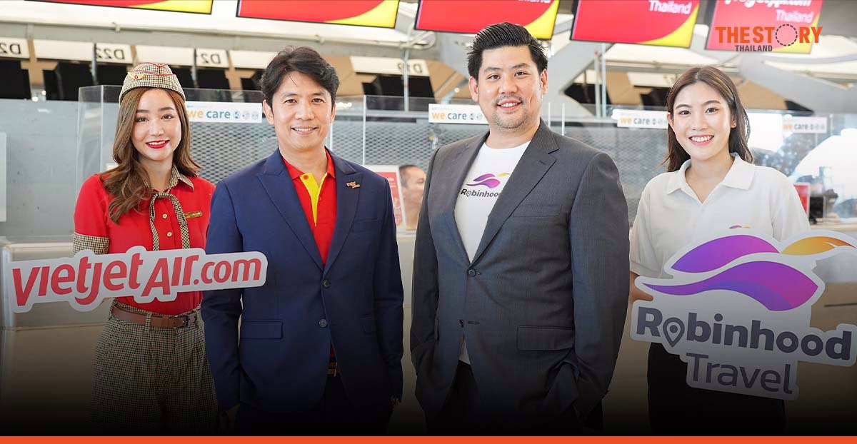 Robinhood travel customers to enjoy exclusive free drink on Thai Vietjet flights
