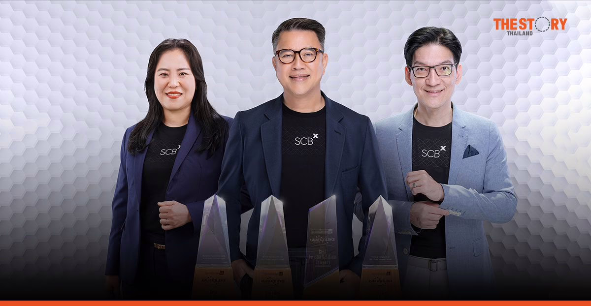 SCBX secures 4 prestigious awards from the 13th Asian Excellence Awards 2023