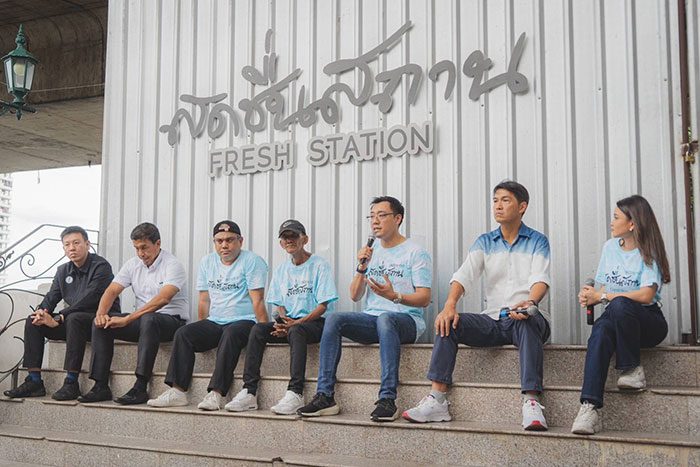 ชูมณี ส่งรถซักผ้า Laundry Move ร่วมงานเปิดตัว 'สดชื่นสถาน' ขับเคลื่อนความสะอาดสู่คนไร้บ้าน 