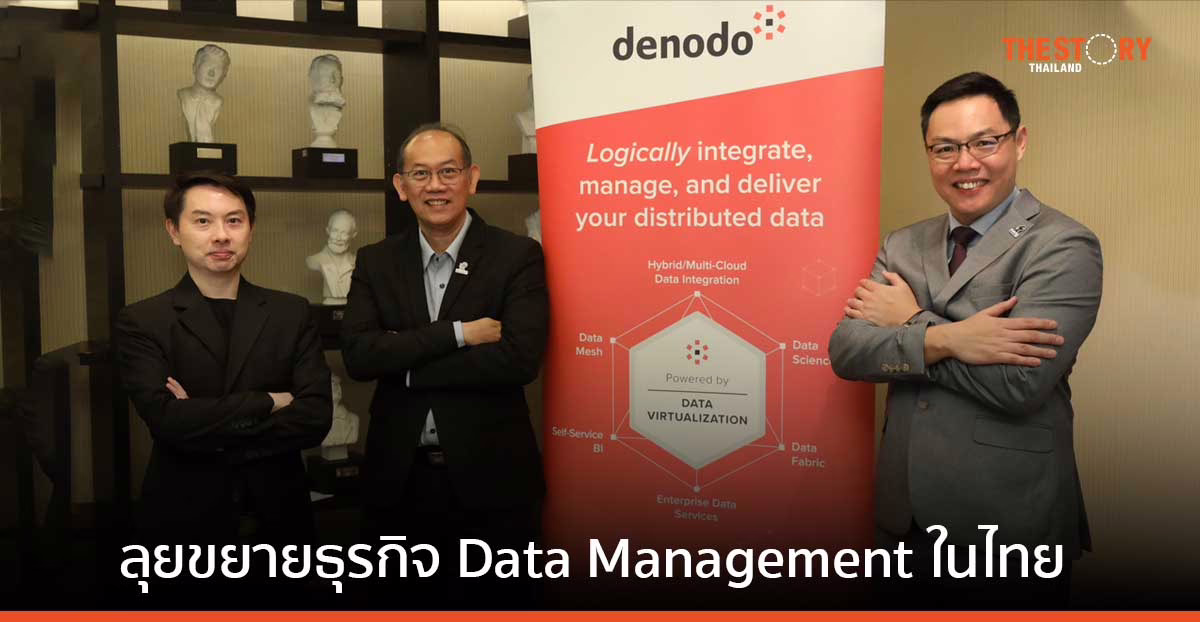 Denodo กางแผนลุยขยายธุรกิจ Data Management ในไทย ชูประสิทธิภาพ Data Fabric แบบ Logical