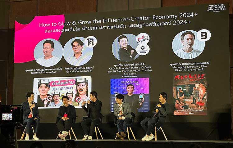 Tellscore ประกาศรางวัลอินฟลูเอนเซอร์แห่งปี 'Thailand Influencer Awards 2023'