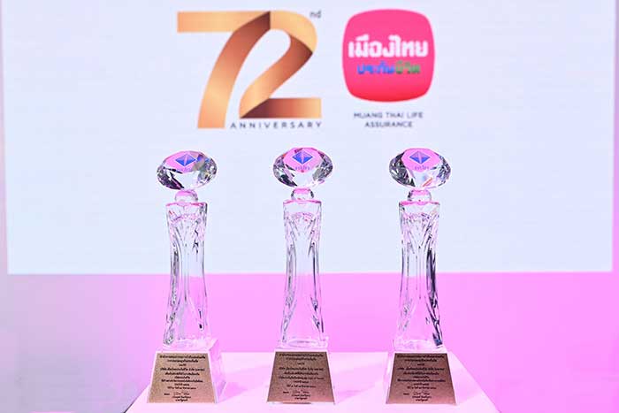 เมืองไทยประกันชีวิต คว้ารางวัล "บริษัทประกันภัยเกียรติยศสูงสุด (Hall of Fame)" ต่อเนื่องเป็นปีที่ 3 