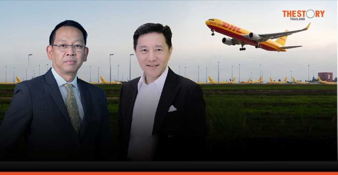 KBank with DHL Express to support the cross-border transportation of shipping documents using SAF