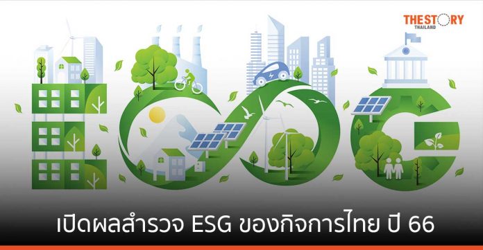 ไทยพัฒน์ เปิดผลสำรวจ ESG ของกิจการไทย ปี 66