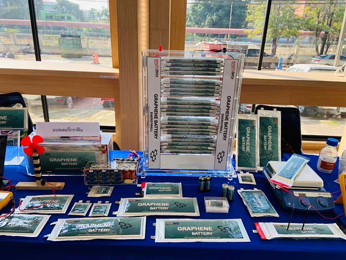 แบตเตอรี่กราฟีน (Graphene Battery) โดย ทีม K2