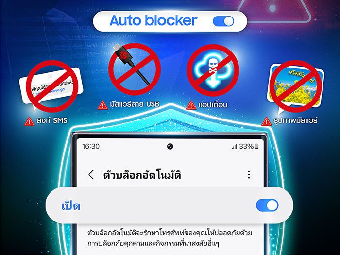 Samsung Auto Blocker