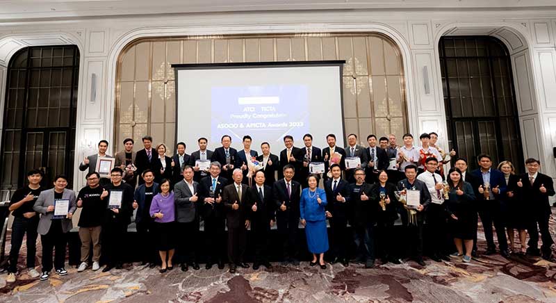 ผลงานของประเทศไทยรับรางวัล Asia Pacific ICT Alliance (APICTA) 2023    
