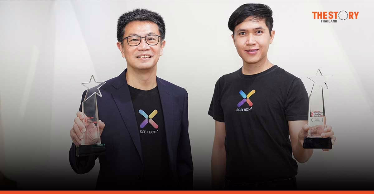 SCB TechX securing victory with dual honors at the Asian Management Excellence Awards