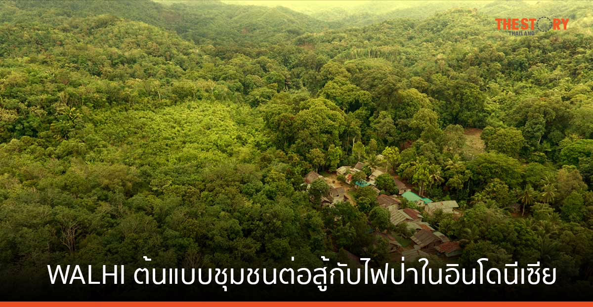 ‘WALHI’ ต้นแบบชุมชนต่อสู้กับไฟป่าในอินโดนีเซีย