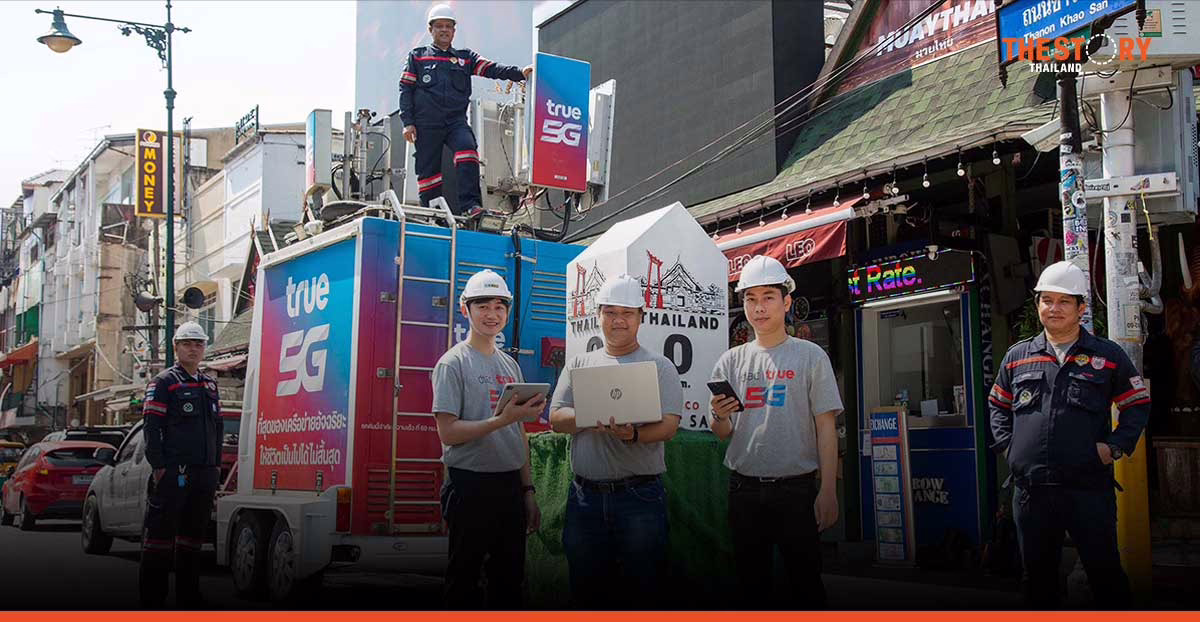 True boosts network with COWs at Songkran hot spots