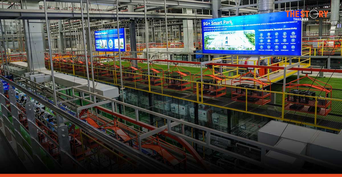 Midea, AIS, China Unicom, and Huawei have jointly built the first 5G fully connected factory in Southeast Asia