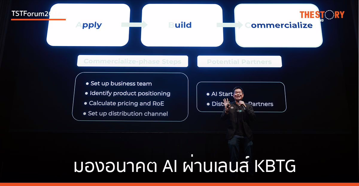 “General-Purpose Technology” มองอนาคต AI ผ่านเลนส์ KBTG