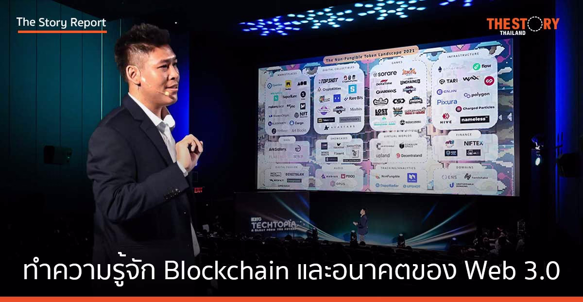 ‘ธรรมลักษณ์ สิงหพันธ์’ พาทำความรู้จัก Blockchain และอนาคตของ Web 3.0 