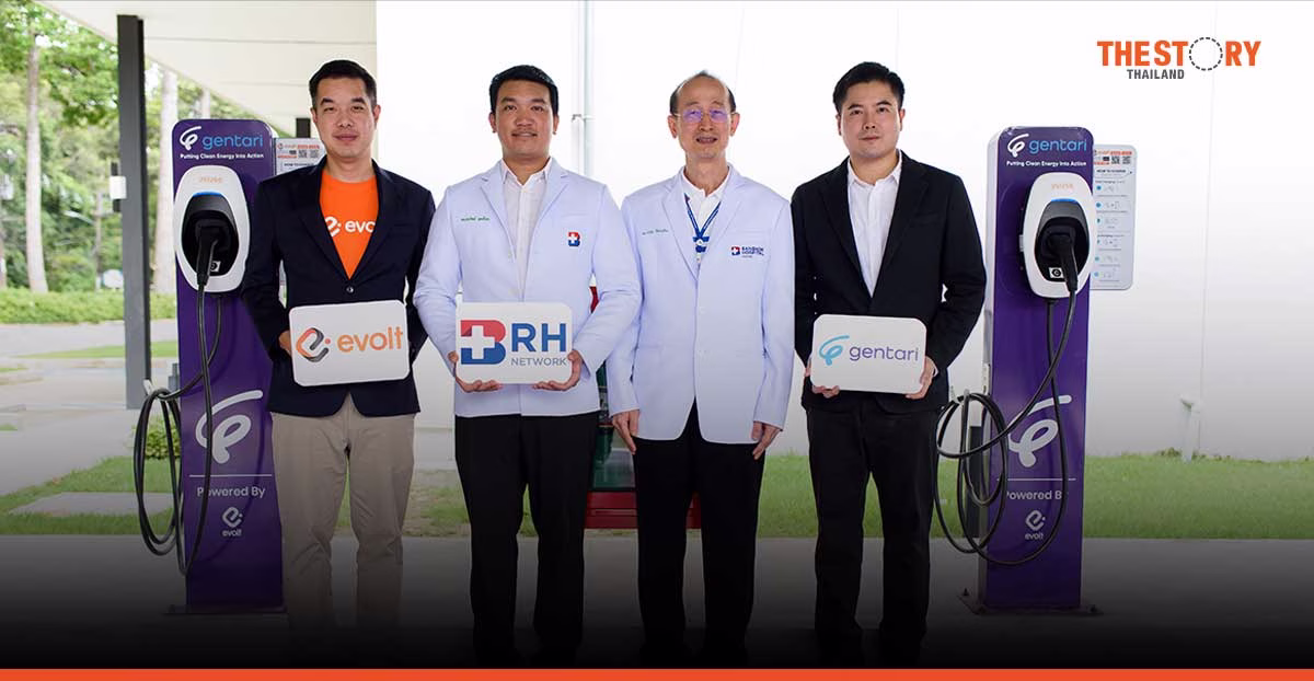 Evolt ร่วมกับ เจนตารี ติดตั้งจุดชาร์จรถไฟฟ้า ในสถานพยาบาลเครือ BDMS ทั่วจังหวัดระยอง