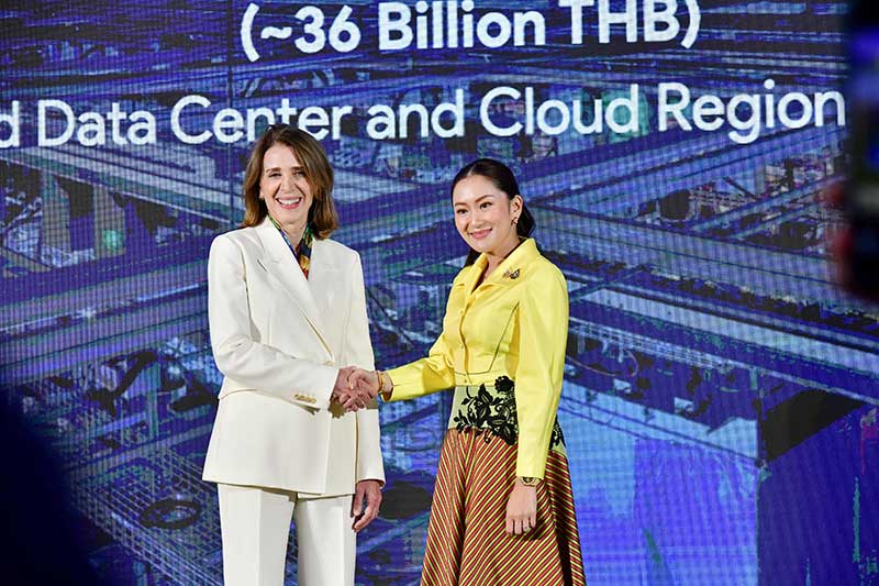Google ลงทุนไทย 3.5 หมื่นล้าน ผลักดัน Data Center แห่งแรก