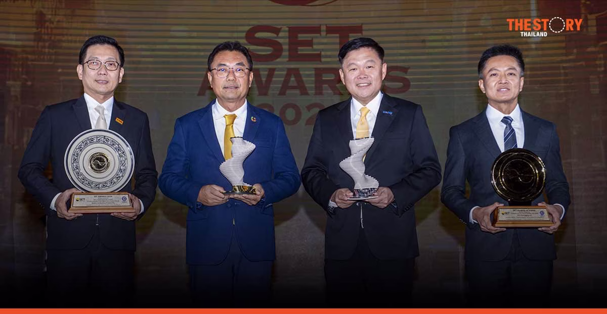 SCG รับรางวัลด้านความยั่งยืนกลุ่ม Sustainability Excellence 7 ปีซ้อน ในงาน SET AWARDS 2024