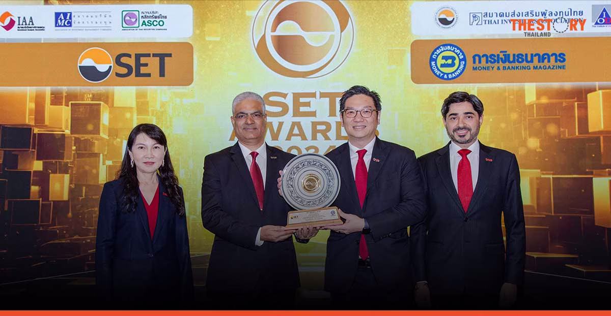 True-dtac amalgamation wins “Deal of the Year” at the SET Awards 2024
