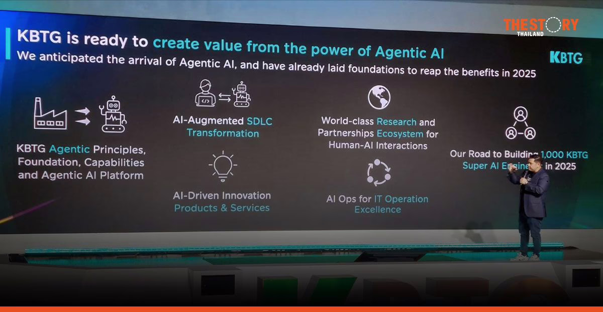 KBTG unveils 2025 Vision for Agentic AI Era with “Human-First x AI-First”